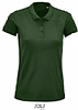 Polo Mujer Organico Planet Sols - Color Verde Botella